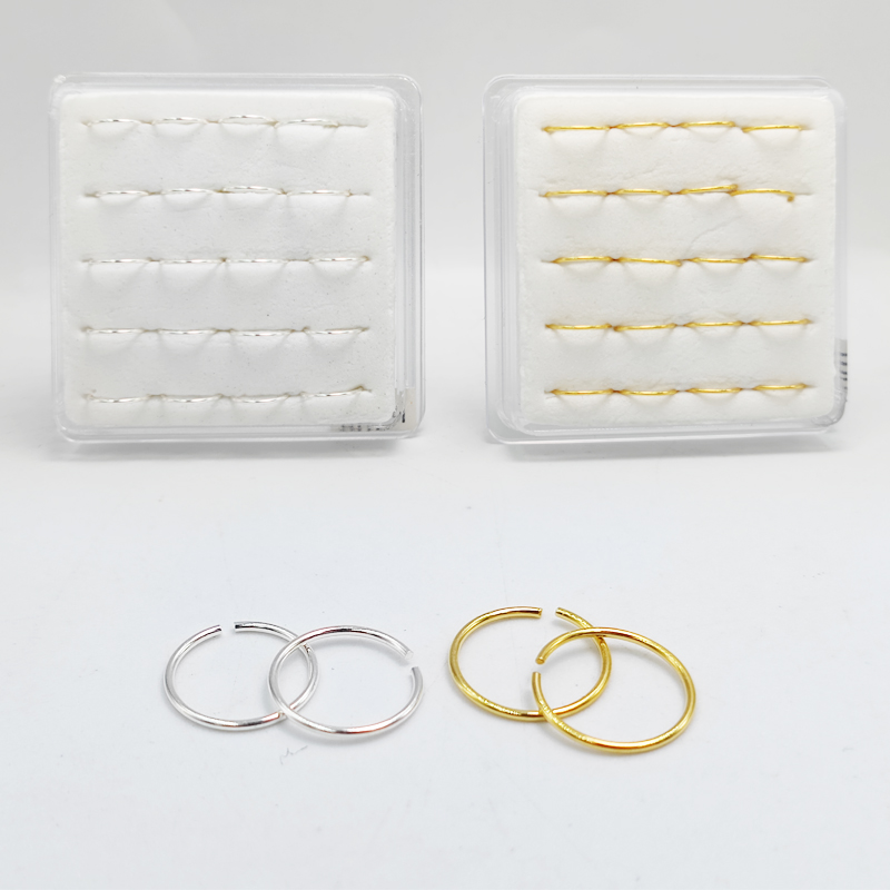 Body Jewelry Cartilage Earrings - Anillo de plata de ley 925