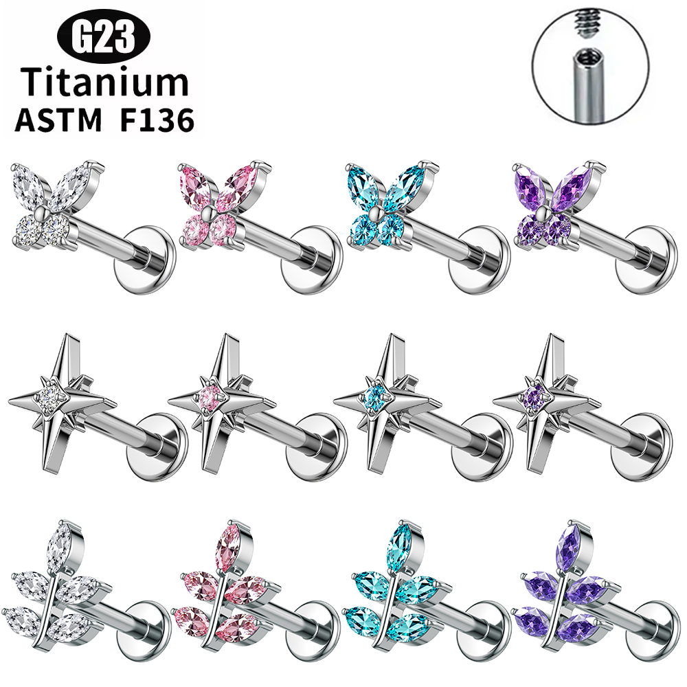Zoor Body Jewelry - 1 Pieza Piercing de Titanio G23