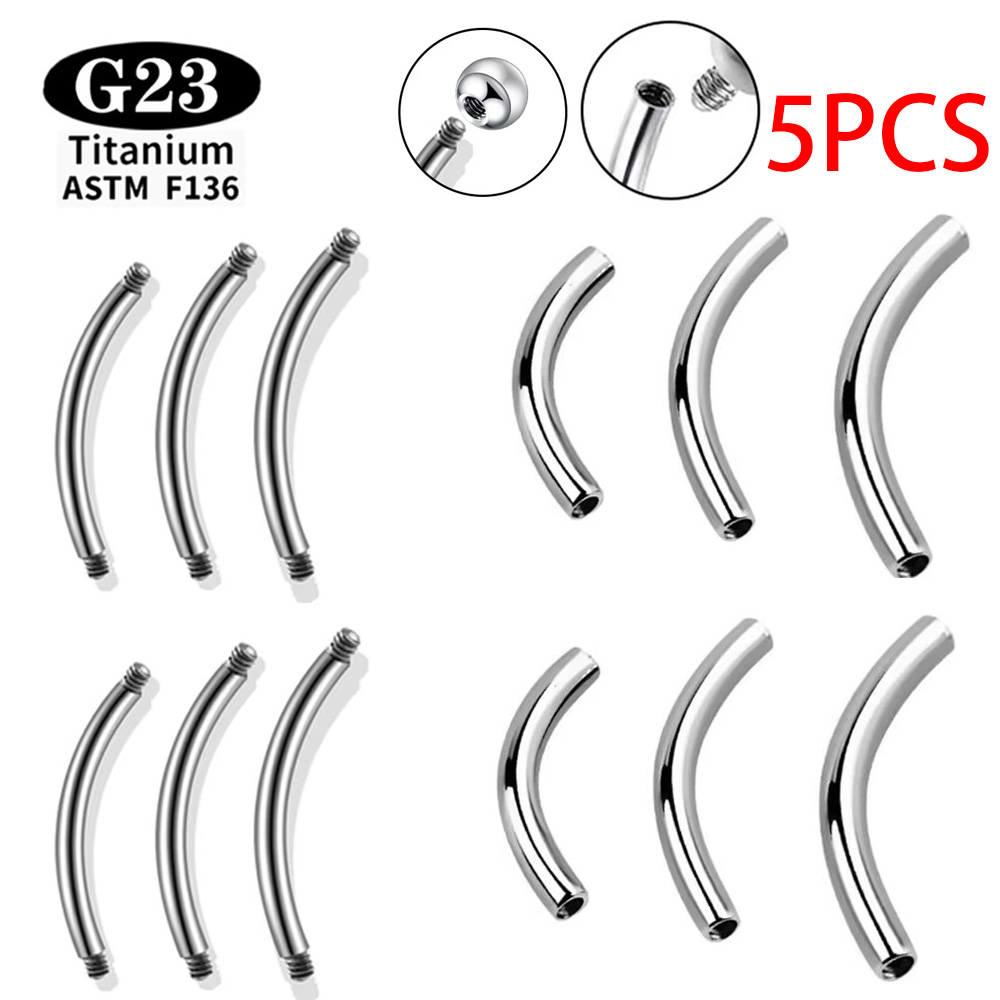 Zoor Body Jewelry - Kit de 5 Piezas de Piercing