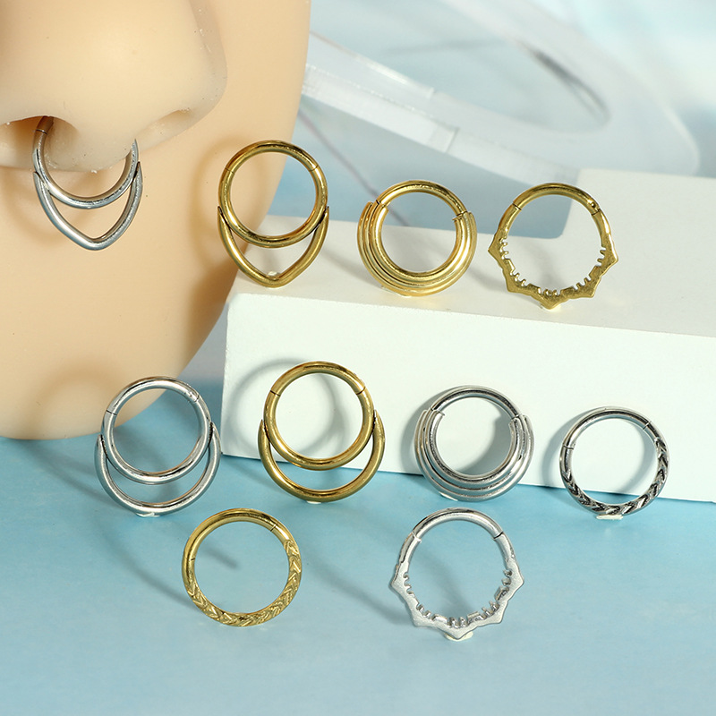 Pendientes de aro para la nari - Body Jewelry Cartilage Earrings reseña y precio