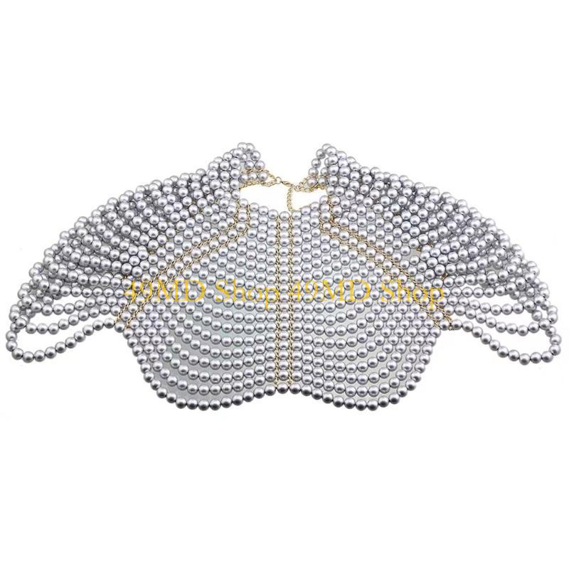 49MD elegante chal mujer multi - Body Jewelry Necklace reseña y precio