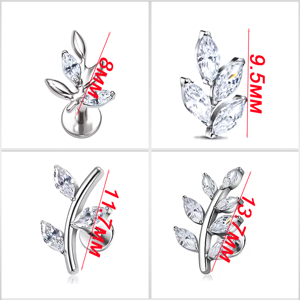 PUTITUP oficial F136 aleación  - Body Jewelry Cartilage Earrings reseña y precio