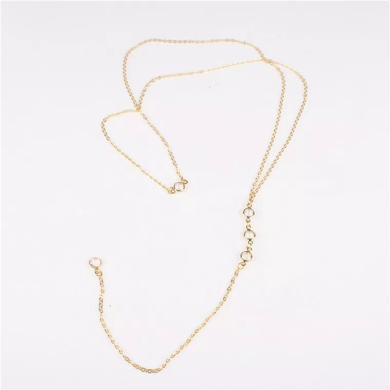 Nuevo collar de cadena trasera - Body Jewelry Necklace reseña y precio