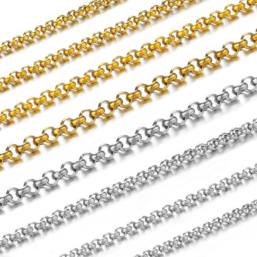 Cadena de Acero Inoxidable en  - Body Jewelry Necklace reseña y precio