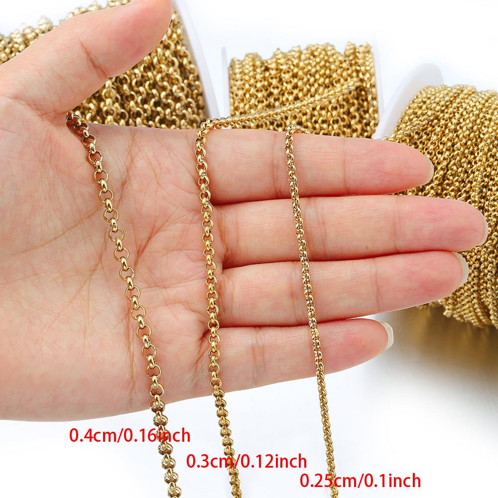 Cadena de Acero Inoxidable en  - Body Jewelry Necklace reseña y precio