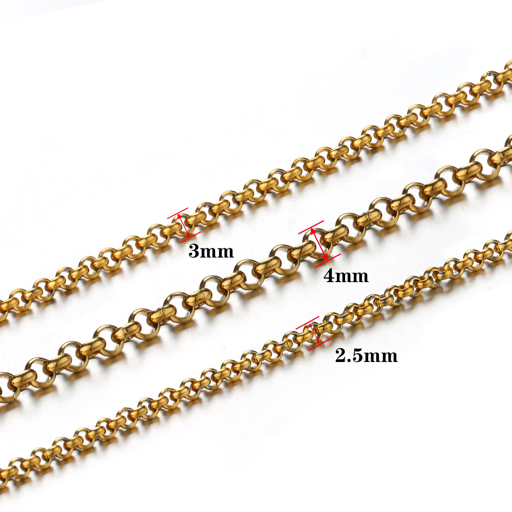 Cadena de Acero Inoxidable en  - Body Jewelry Necklace reseña y precio