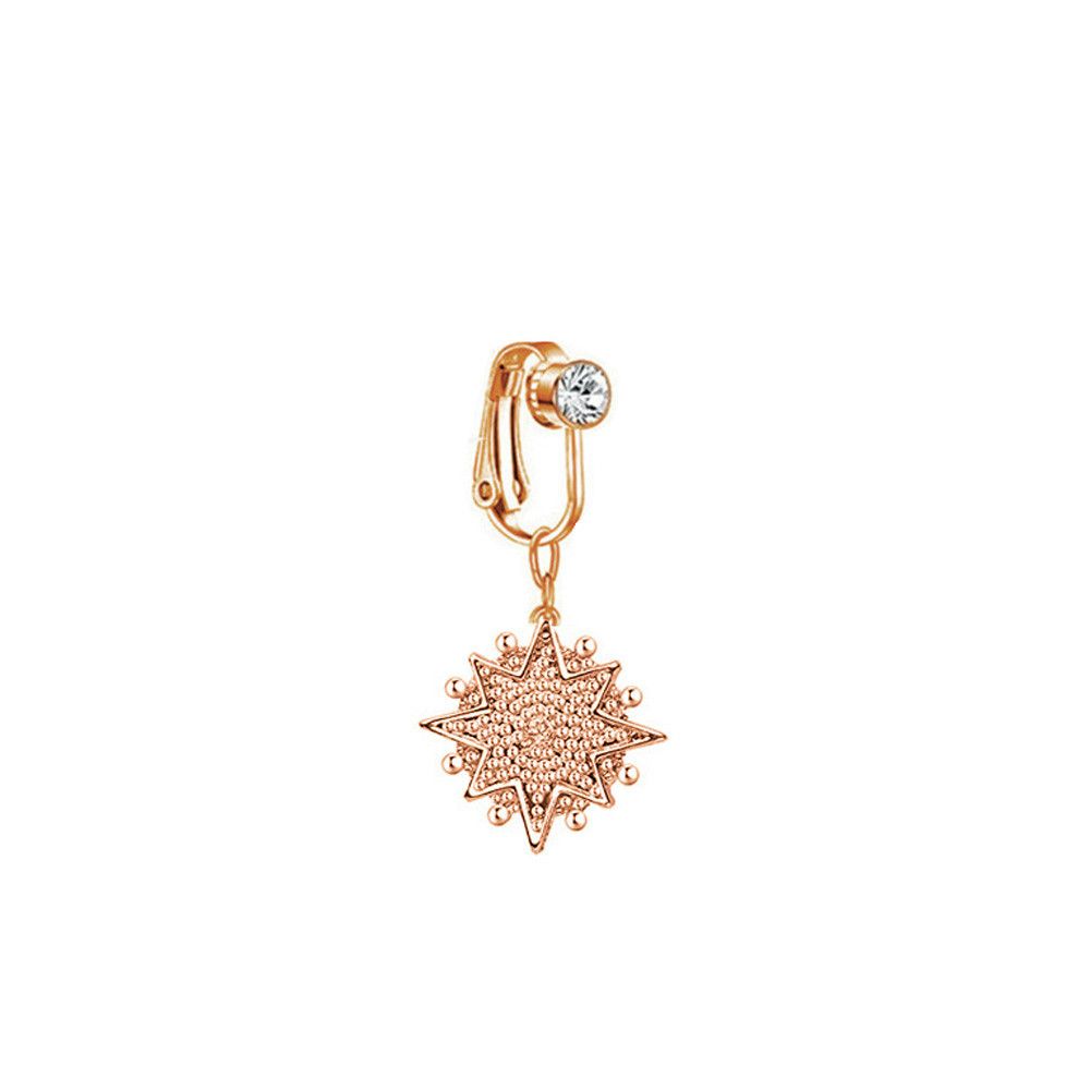 Clip para ombligo con diseño d - Body Jewelry Cartilage Earrings reseña y precio