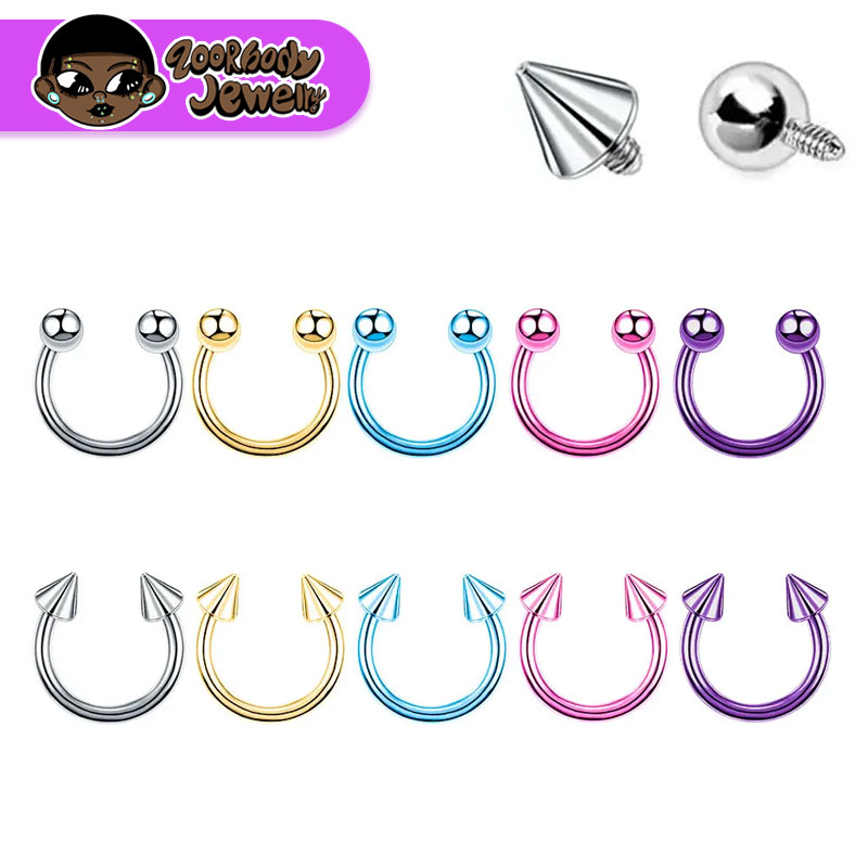 5 uds ASTM F136 Piercing de he - Zoor Body Jewelry reseña y precio
