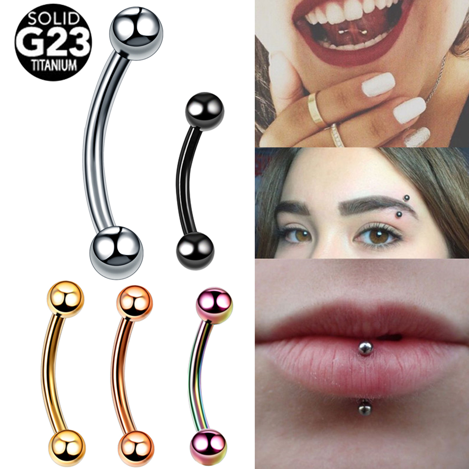 1 unidad Piercing de titanio c - Zoor Body Jewelry reseña y precio