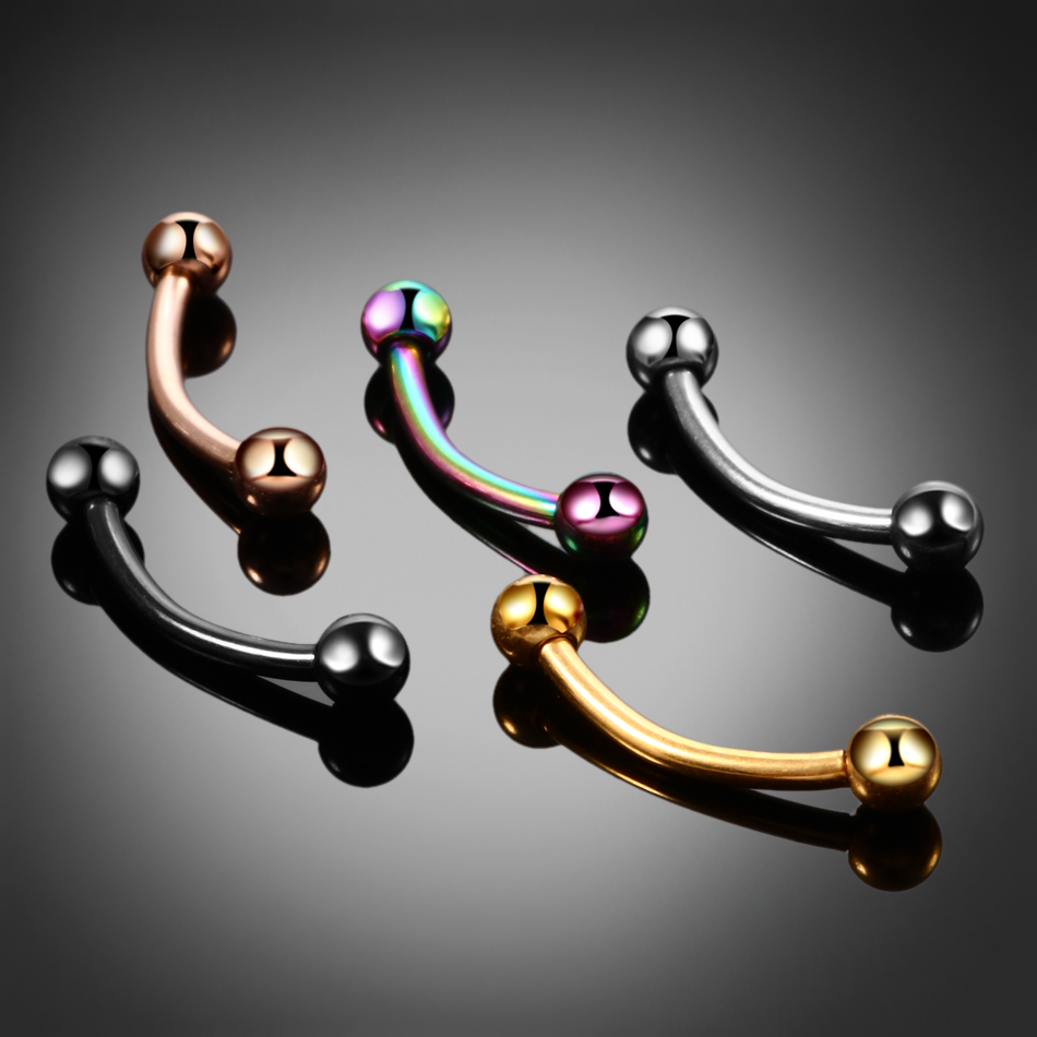 1 unidad Piercing de titanio c - Zoor Body Jewelry reseña y precio