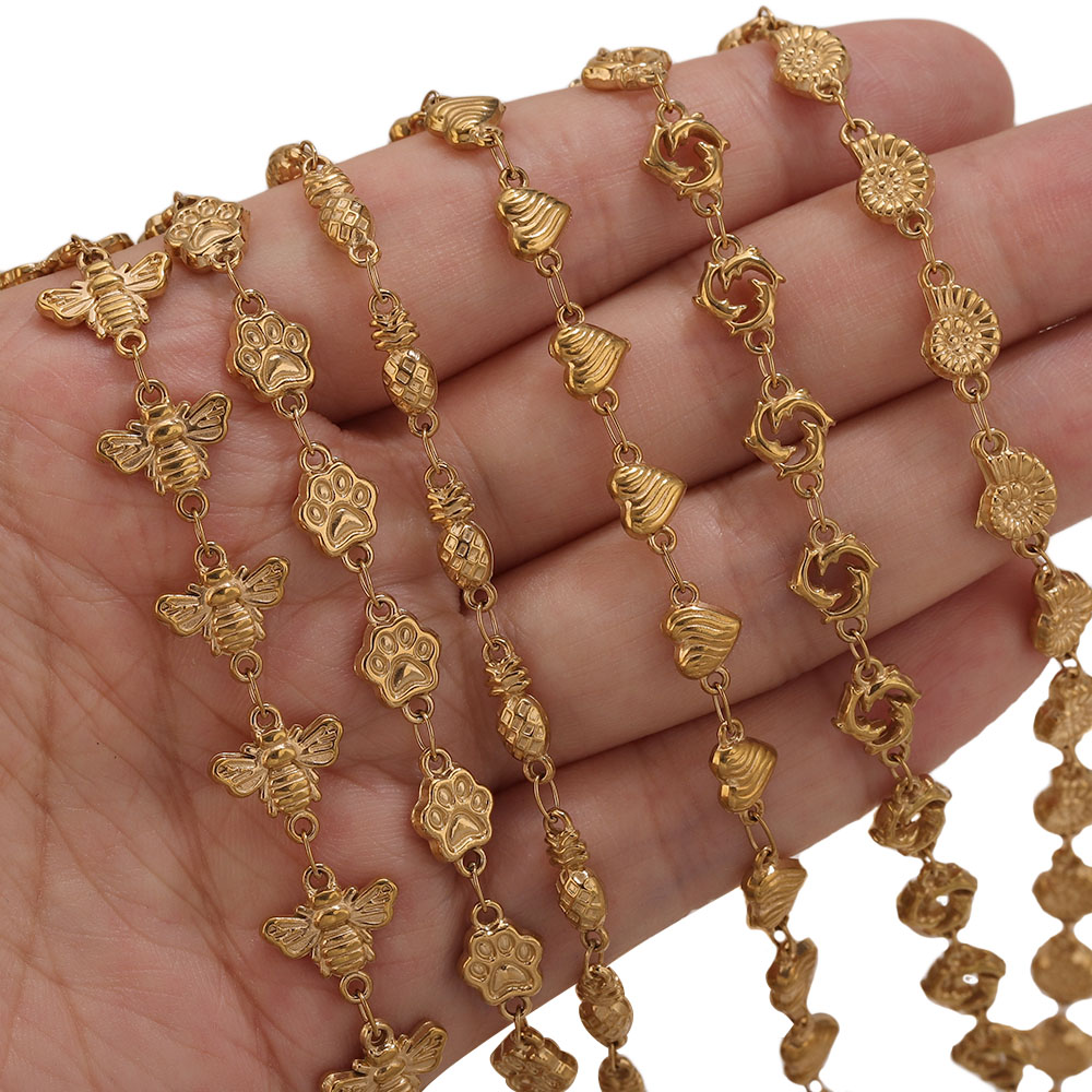Cadenas de Eslabones de Acero  - Body Jewelry Necklace reseña y precio