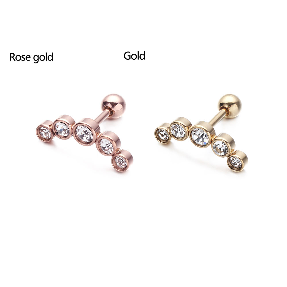1 Pieza de Pendientes de Barra - Body Jewelry Cartilage Earrings reseña y precio