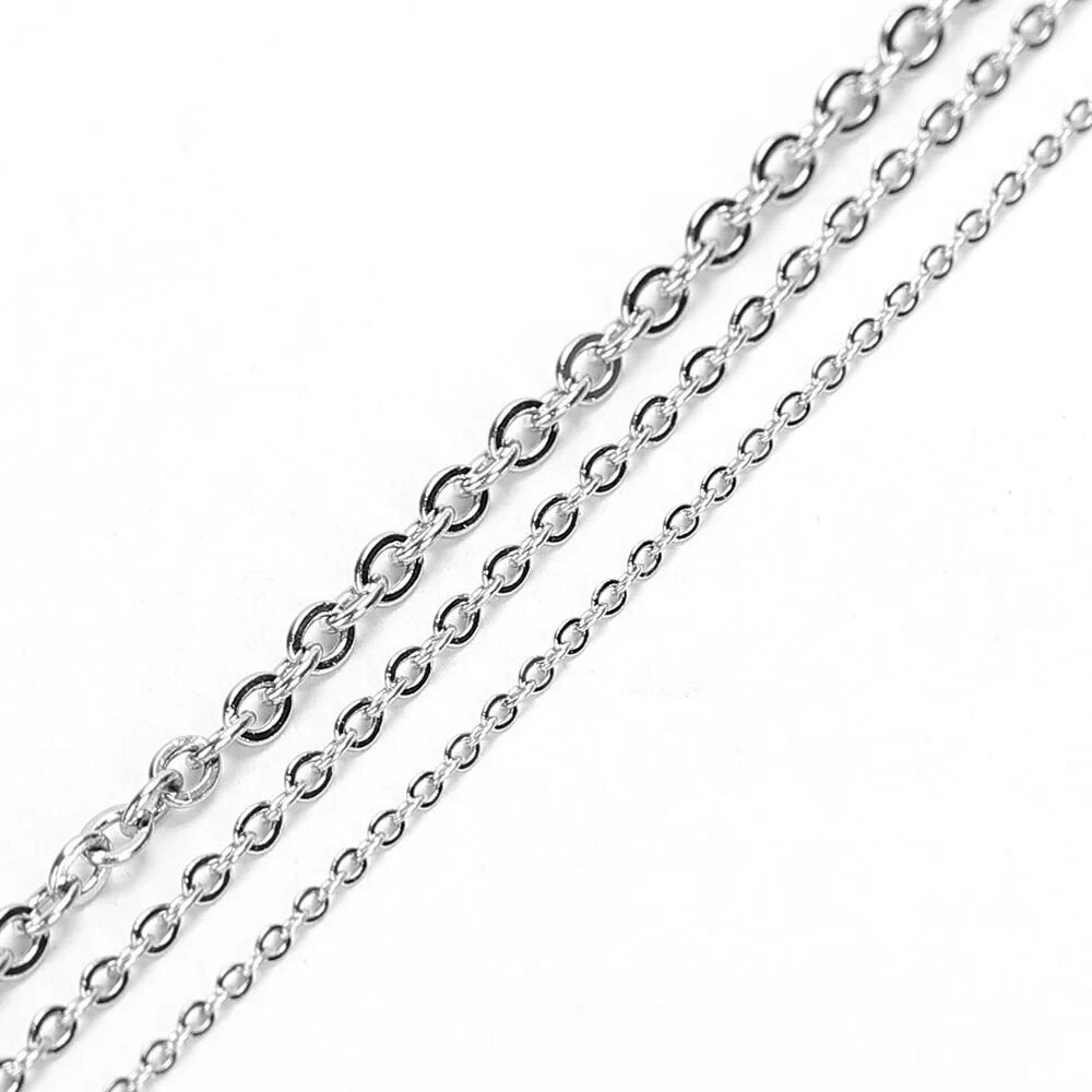 Cadenas finas en forma de O de - Body Jewelry Necklace reseña y precio