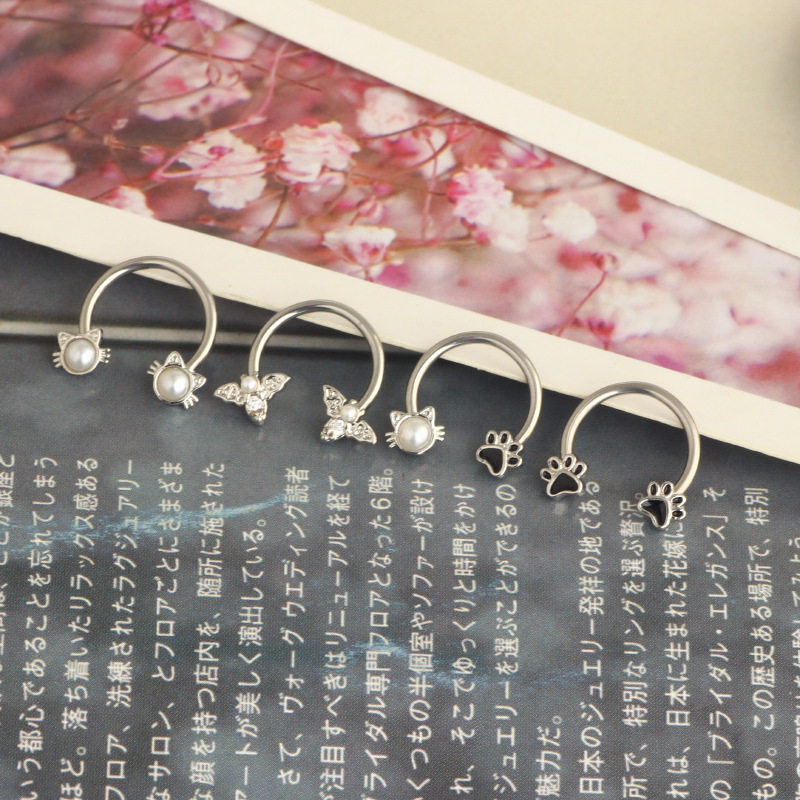 Pendientes de Aro de Acero Qui - Body Jewelry Cartilage Earrings reseña y precio