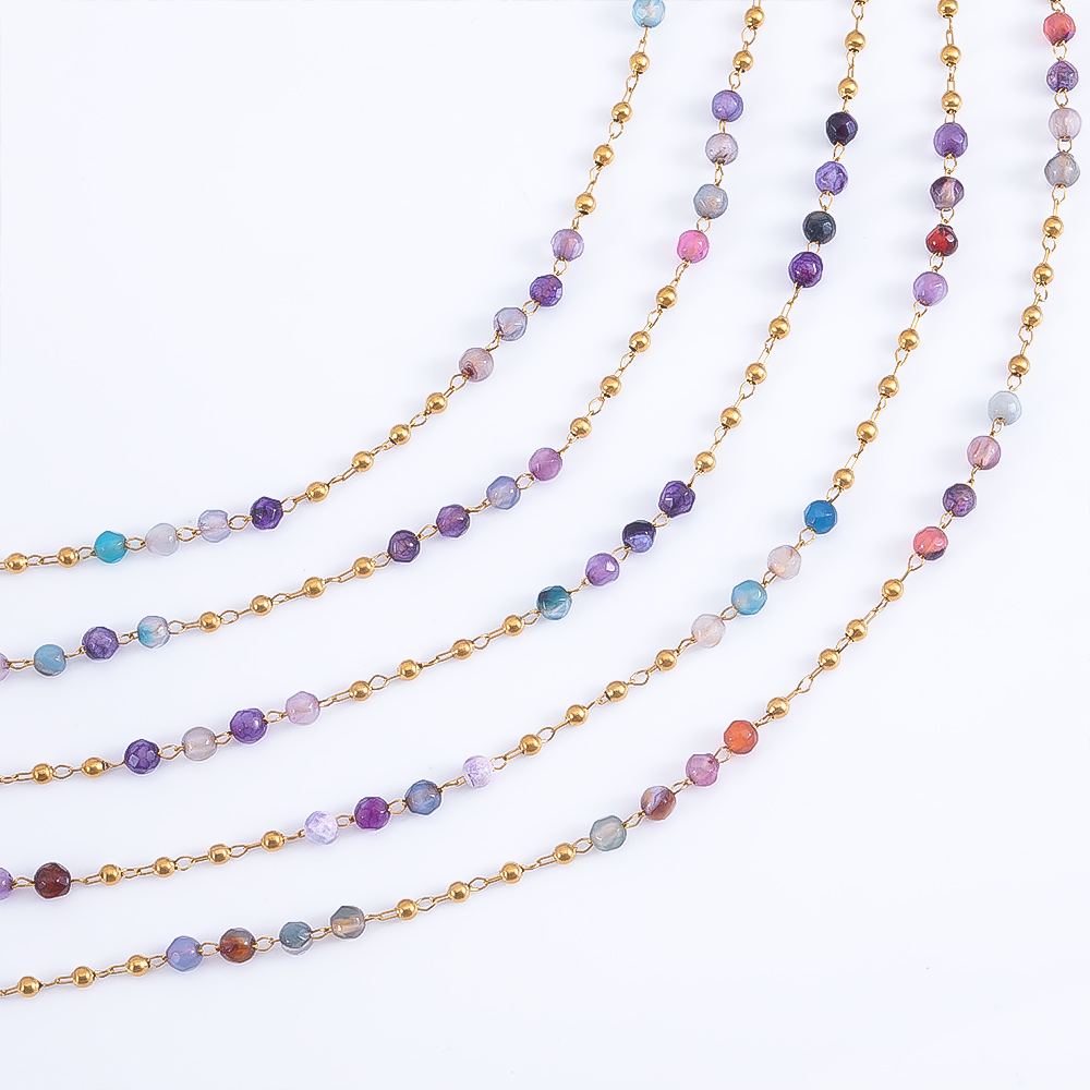 Cadena de cuentas de cristal t - Body Jewelry Necklace reseña y precio