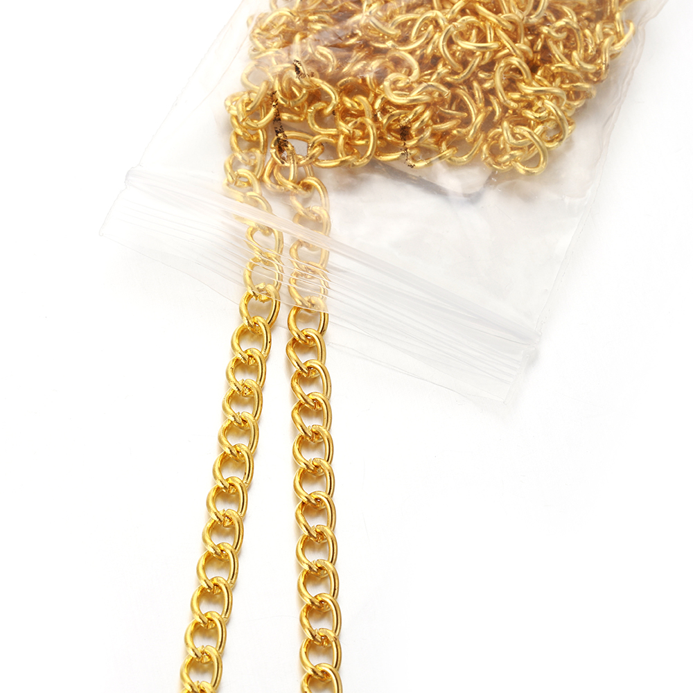 Cadena Delgada de Metal Plano  - Body Jewelry Necklace reseña y precio